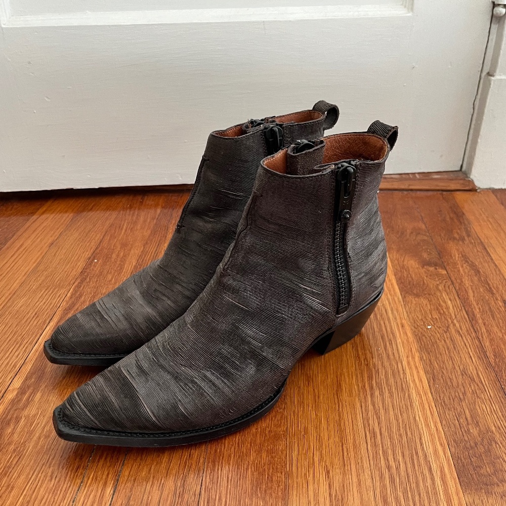 Frye Sacha Moto Boots EUC